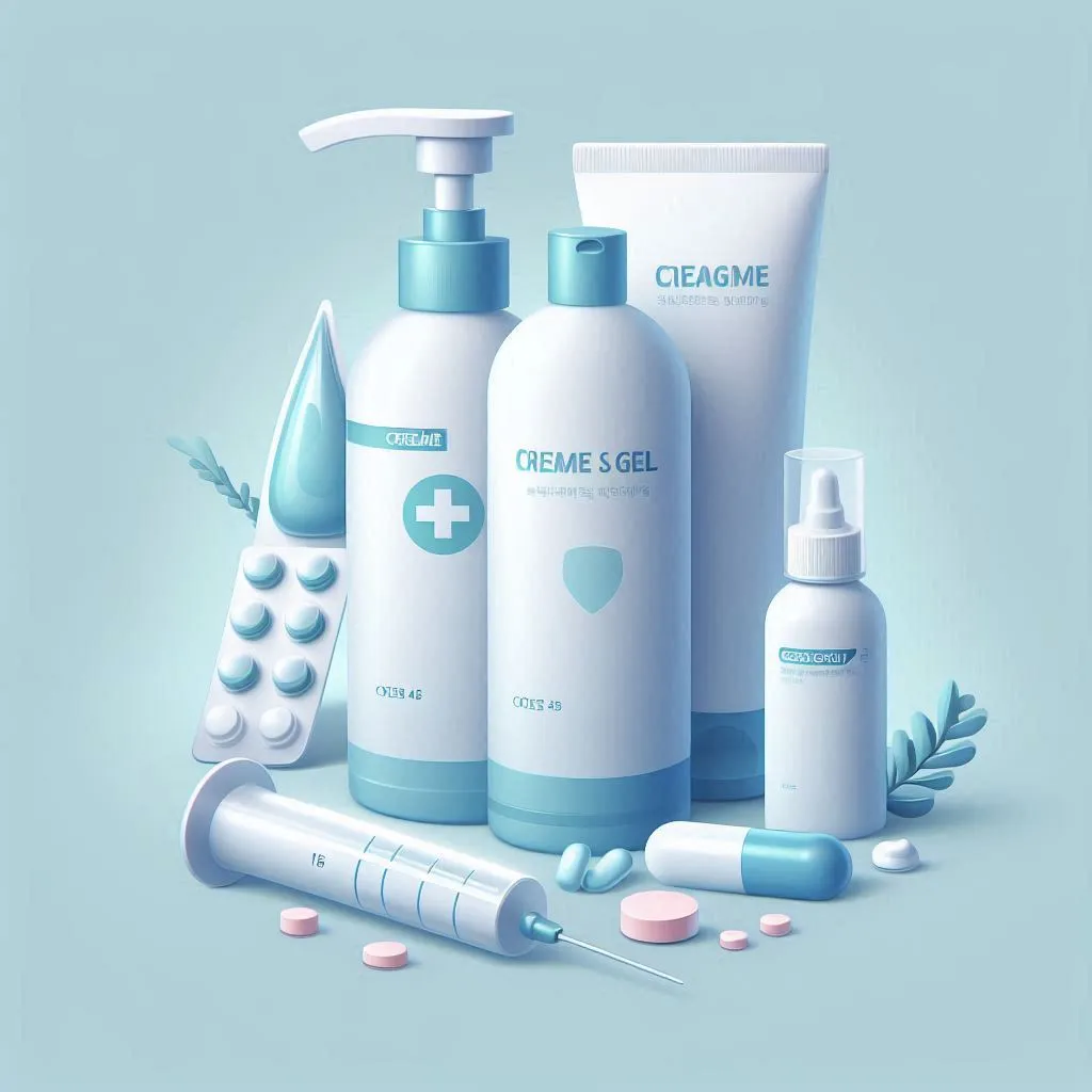 Creams, Gels & Lotions