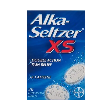 Alka-Seltzer XS Pain Relief, 20 Tablets
