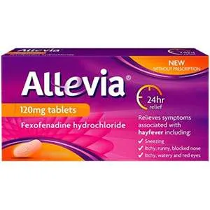 Allevia (Fexofenadine) 120mg - 7 Tablets
