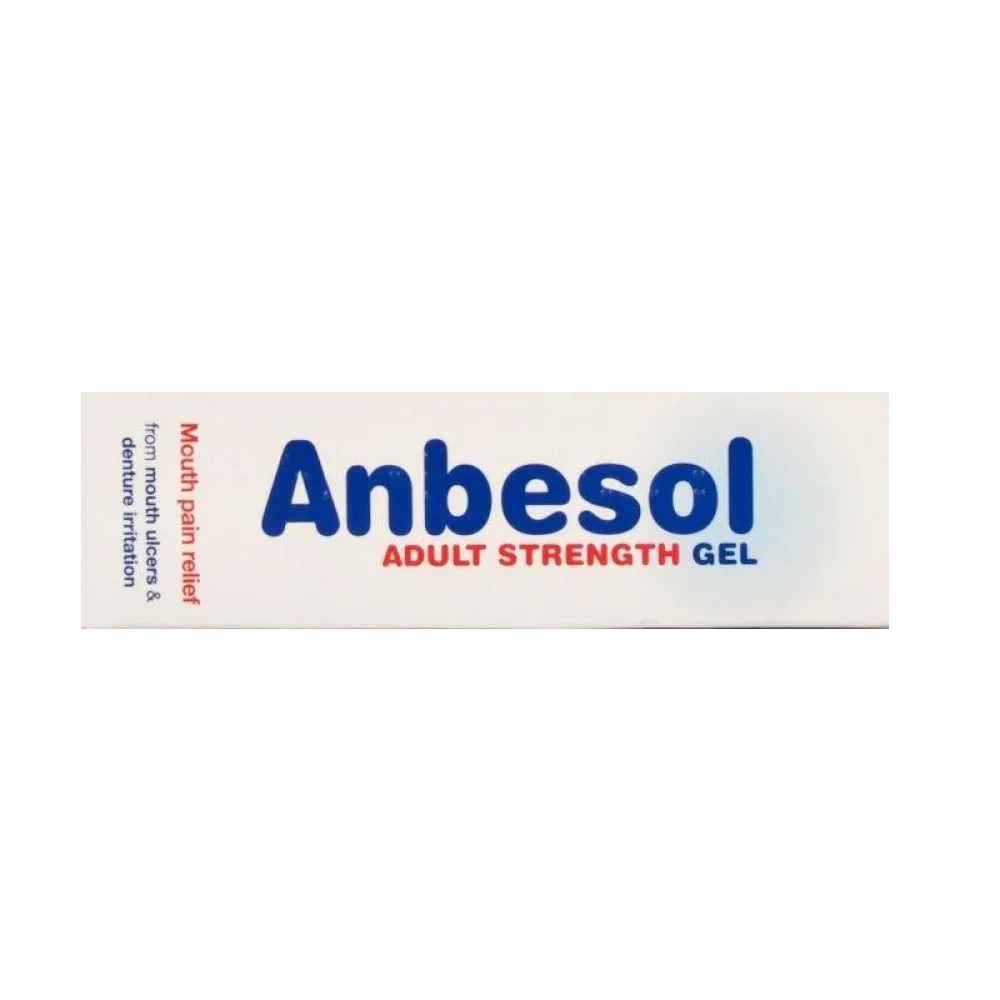 Anbesol Adult Strength Gel - 10g