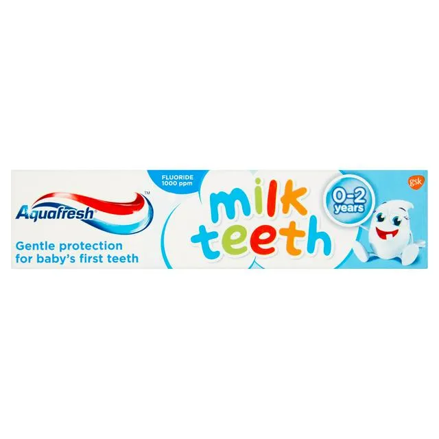 Aquafresh Baby Toothpaste Milk Teeth 0-2 Years - 50ml