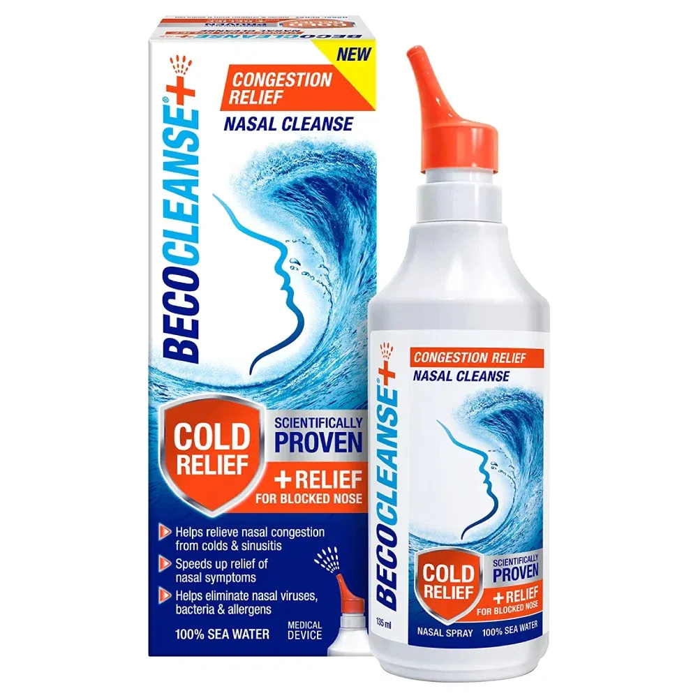 BecoCleanse Plus Congestion Relief Nasal Cleanse - 135ml