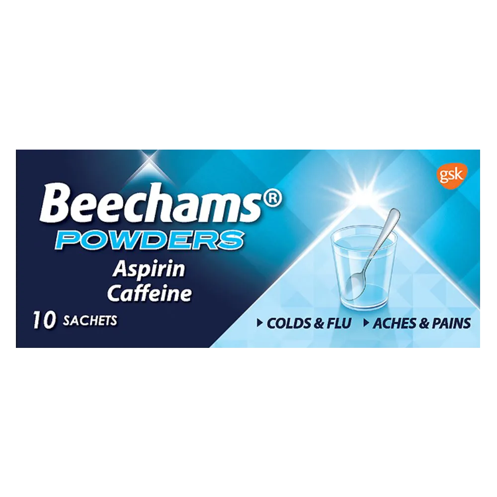Beechams Powders for Cold &amp; Flu - 10 Sachets