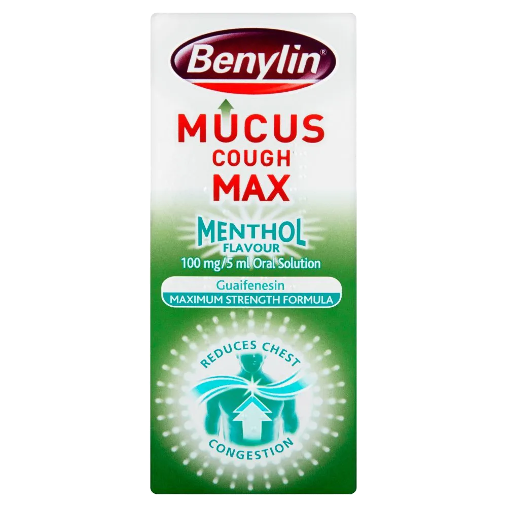 Benylin Mucus Cough Max Menthol - 150ml