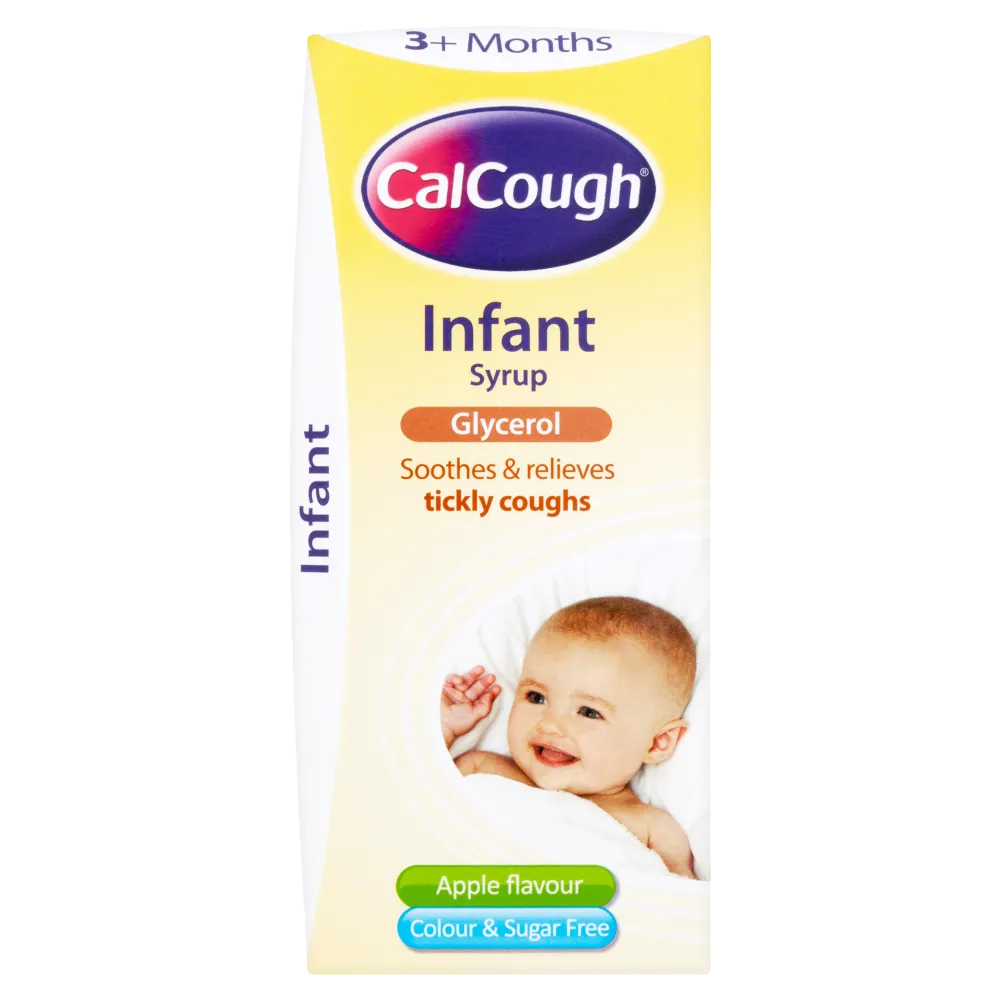 Calcough Apple Children Syrup - 125ml