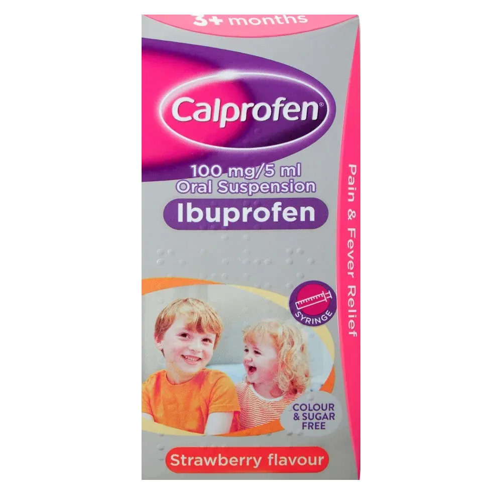 Calprofen Ibuprofen Suspension 3+ Months - 200ml