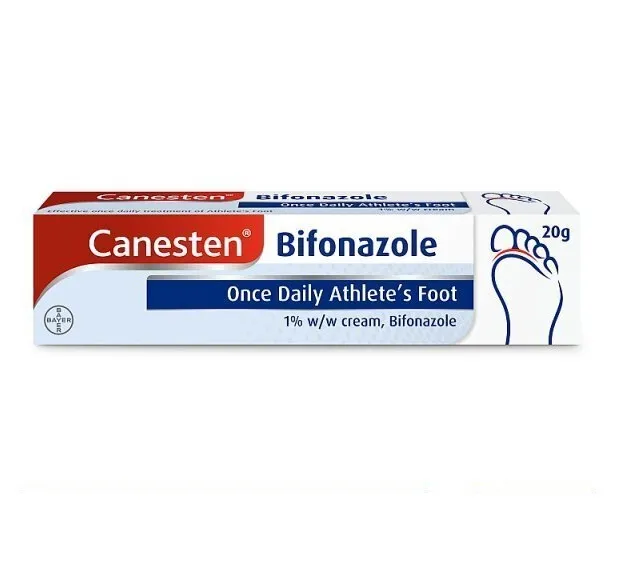 Canesten - Bifonazole Once Daily Athlete's Foot 1% Cream - 20g