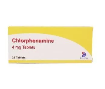 Chlorphenamine Hay Fever and Allergy Relief - 4mg - 112 Tablets (Brand May Vary)