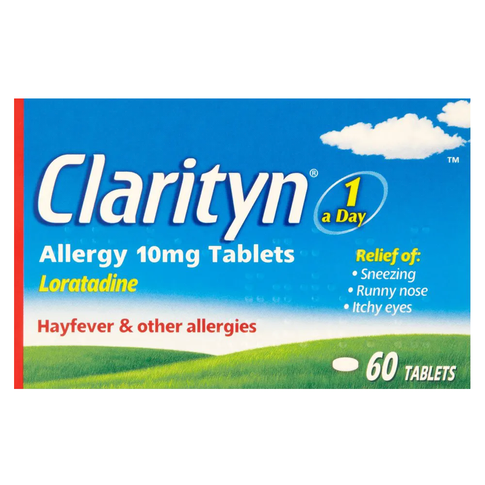 Clarityn Allergy 10mg (Loratadine) - 60 Tablets