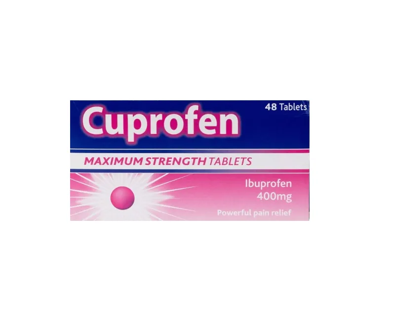 Cuprofen Maximum Strength - 400mg - 48 Tablets