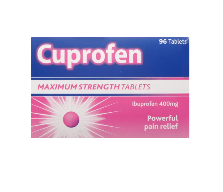 Cuprofen Maximum Strength - 400mg - 96 Tablets