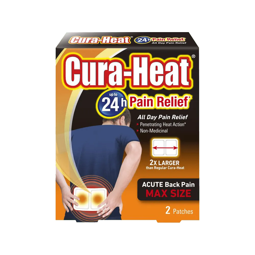 Cura-Heat Max Size - 2 Patches