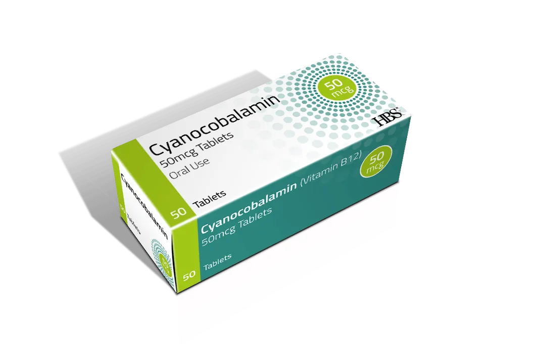 Cyanocobalamin 50mcg - Pack of 50