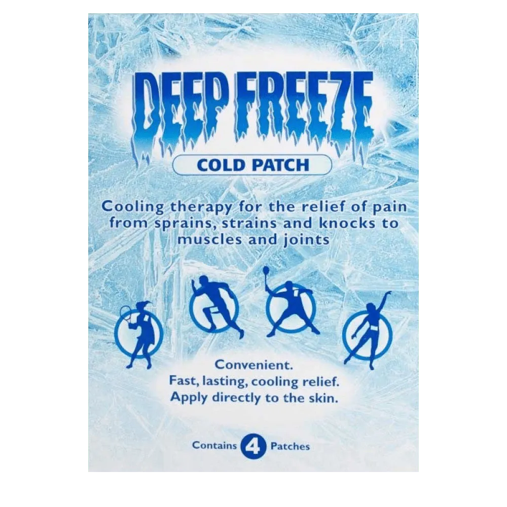 Deep Freeze Cold Patch - 4 Patches