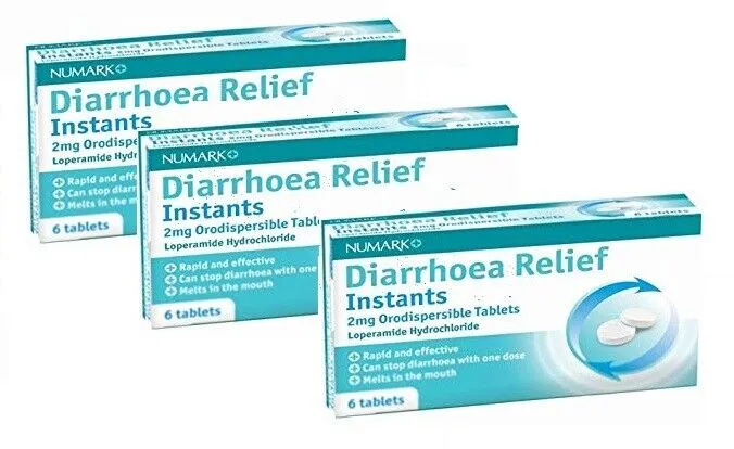Diarrhoea Relief Instants Orodispersible 2mg - 6 Tablets (Triple Pack)