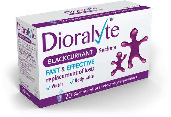 Dioralyte Sachets Blackcurrant - 20 Sachets