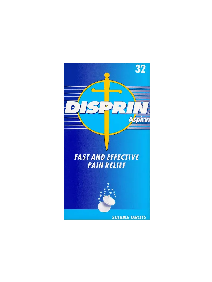 Disprin Aspirin Soluble Tablets 300mg - 32 Tablets
