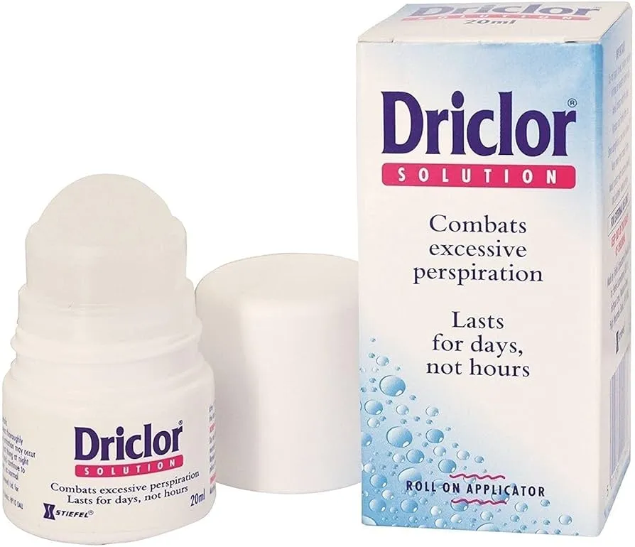 Driclor Antiperspirant Roll-On - 60ml (20ml x 3)