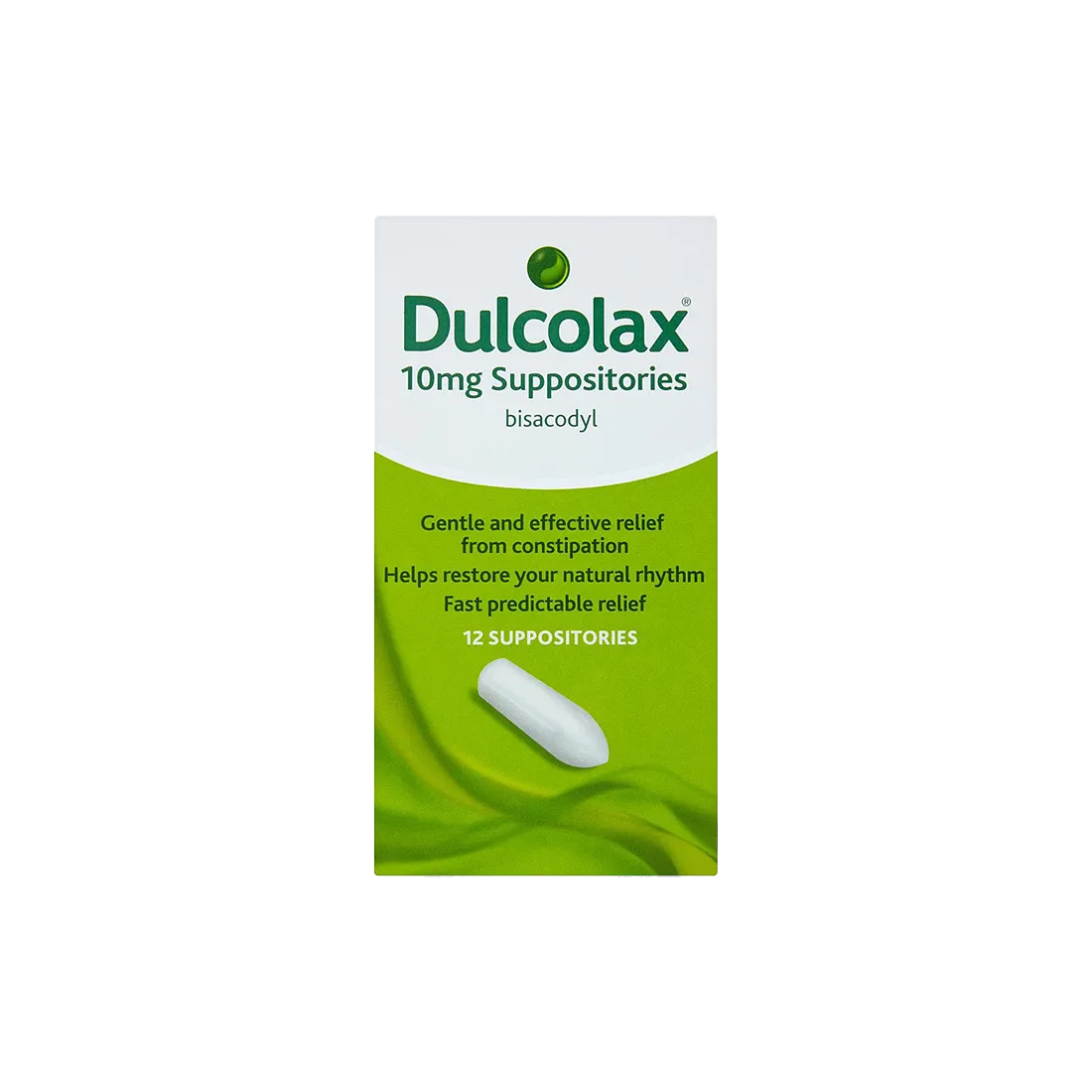 Dulcolax Suppositories - 10mg - 12 Suppositories