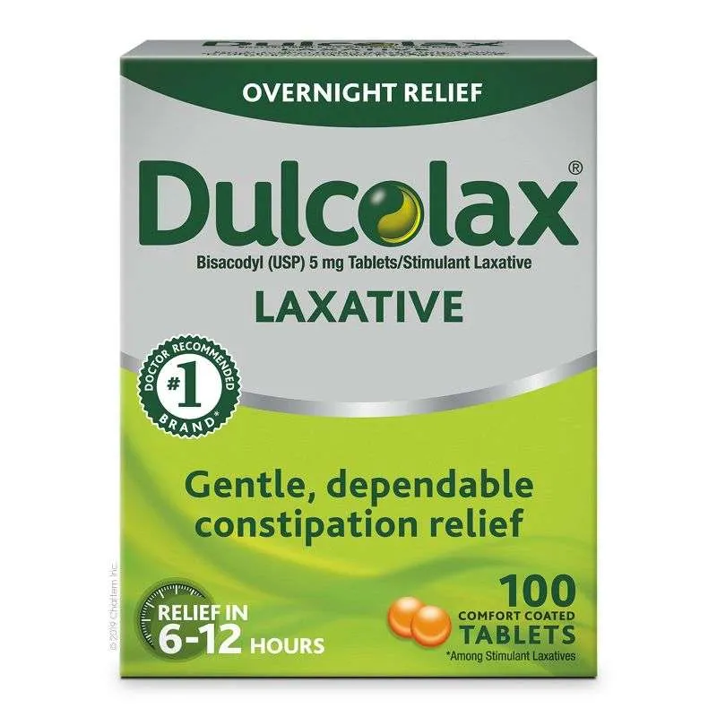 Dulcolax Tablets - 100 Tablets