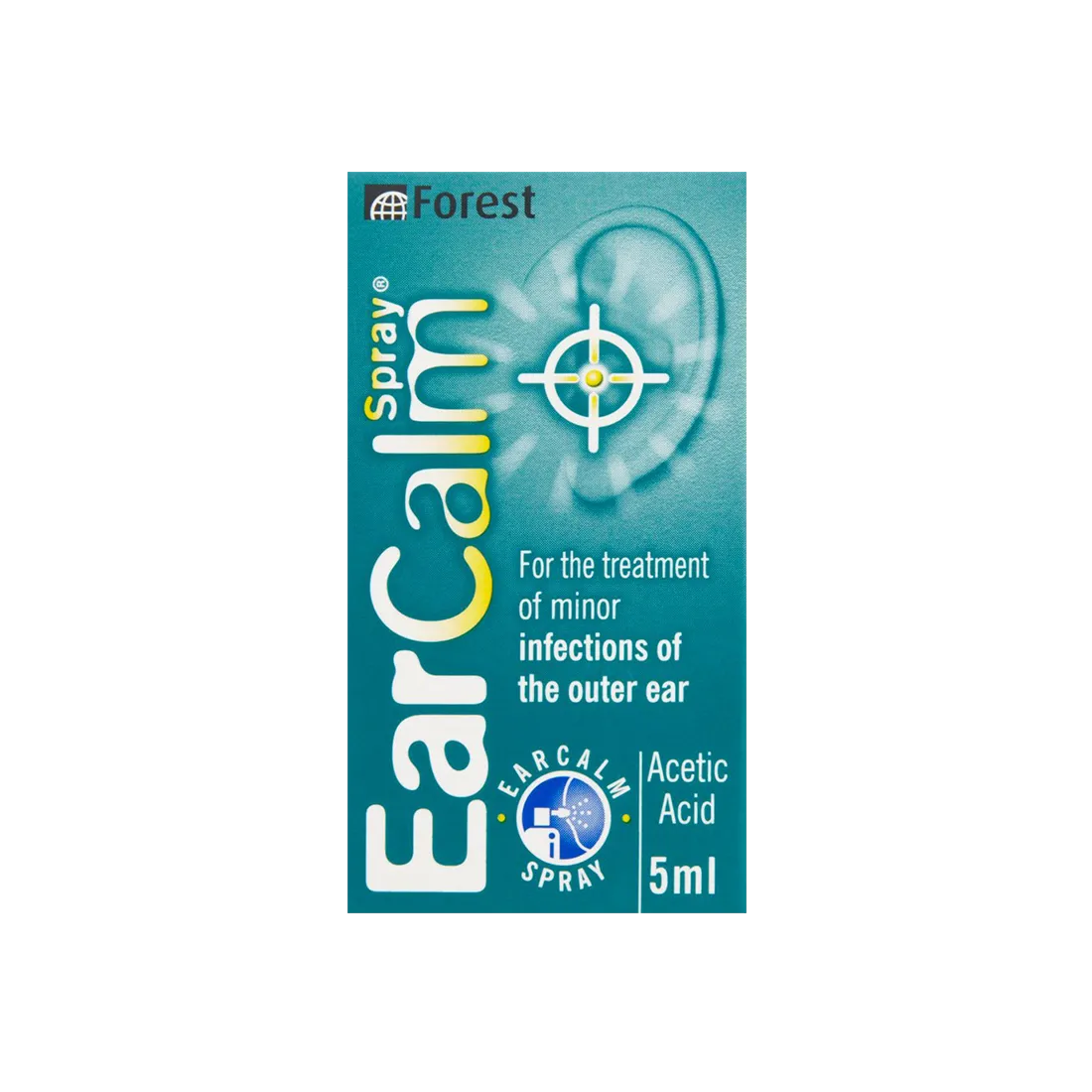 Earcalm Spray for Ear Infections - 5ml