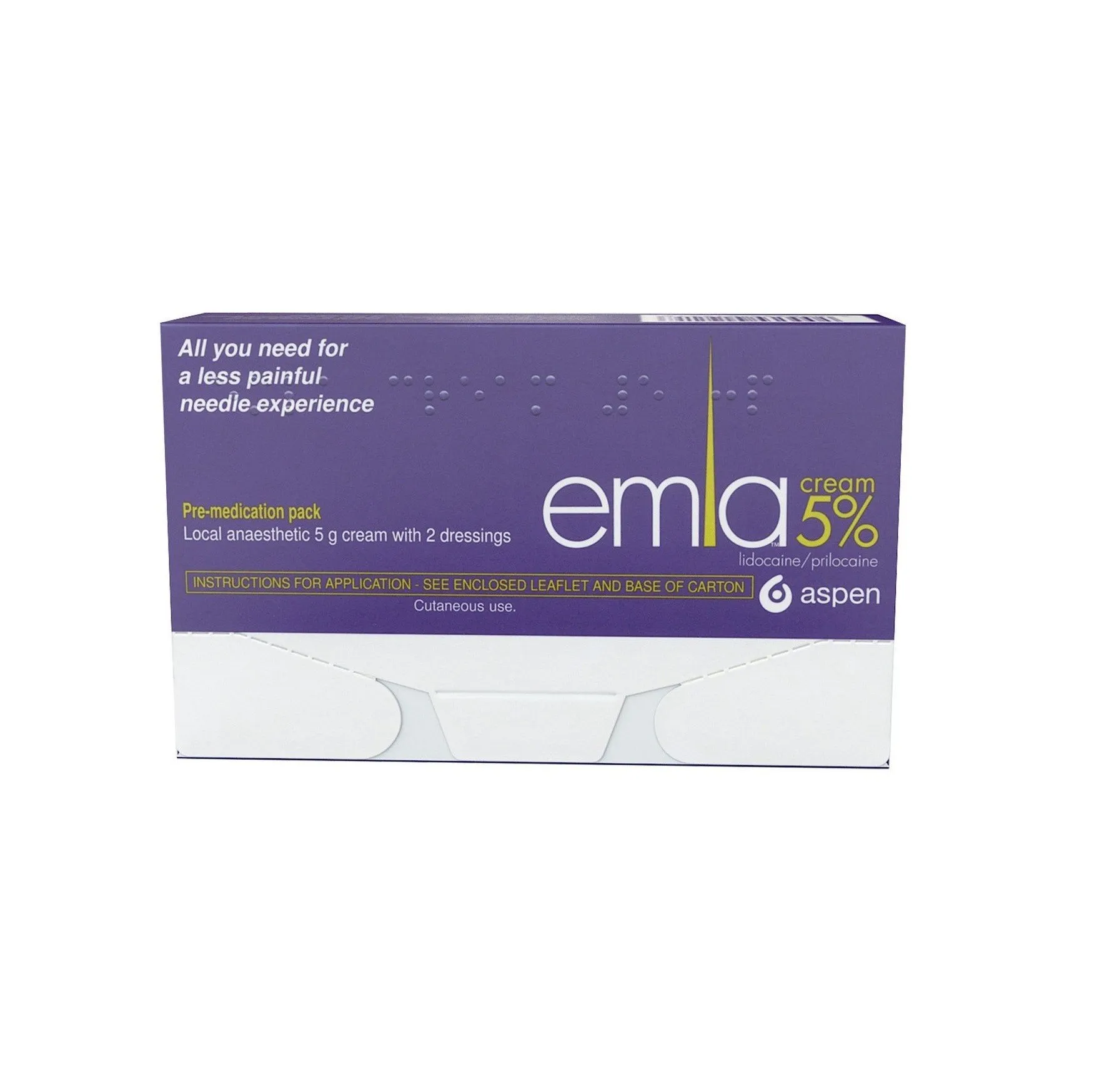 EMLA Cream 5% With 2 Dressing - 5g