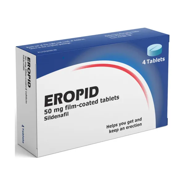 Eropid Sildenafil 50mg Tablet - 4 Tablets
