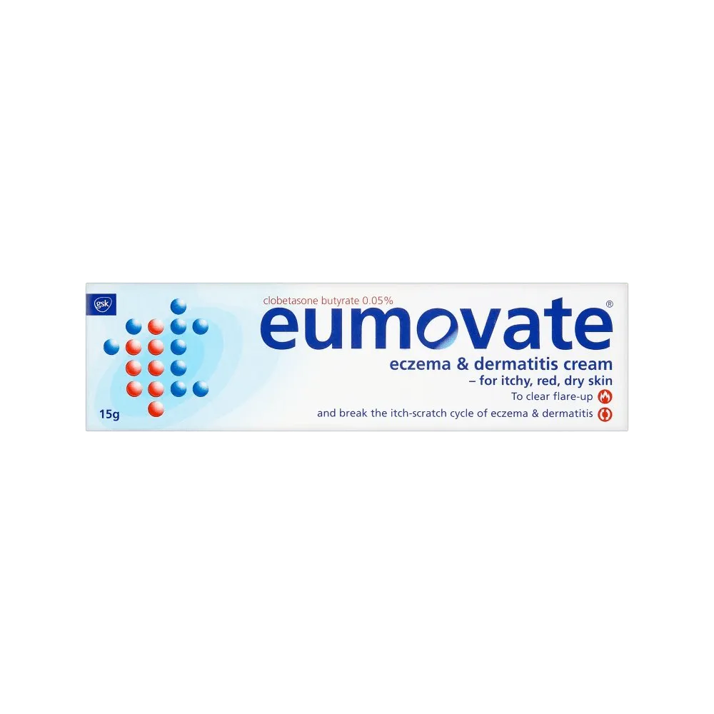 Eumovate Eczema &amp; Dermatitis 0.05% Cream - 15g