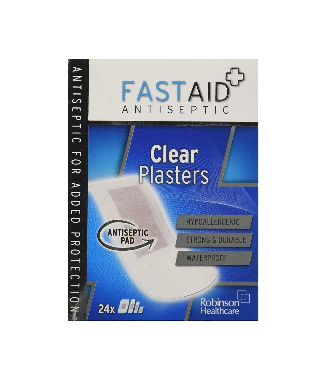 Fastaid Plasters Clear - Pack of 24