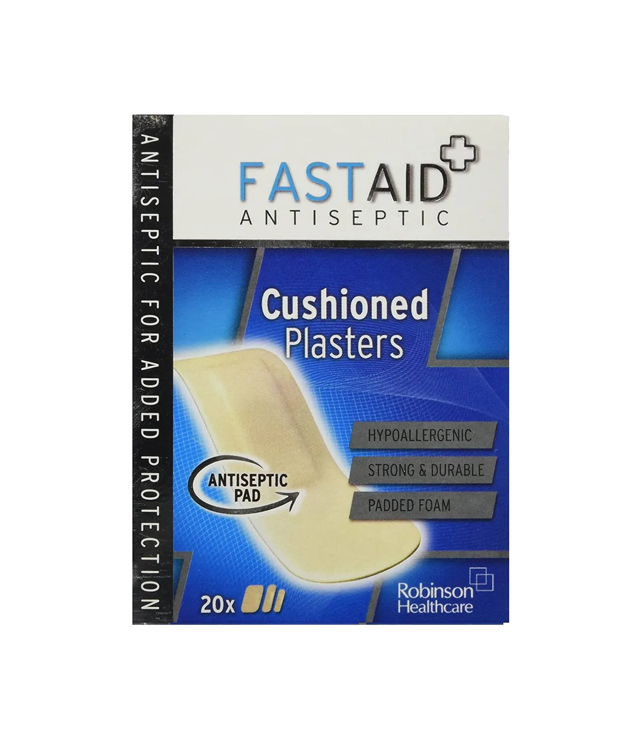 Fastaid Plasters Cushioned - Pack of 20