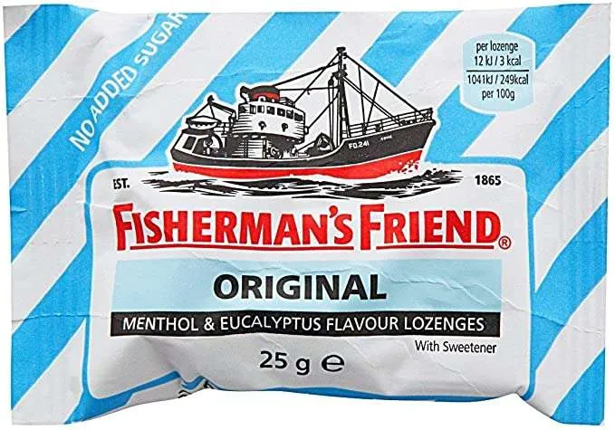 Fisherman's Friend Original - no added sugar- Case of 24