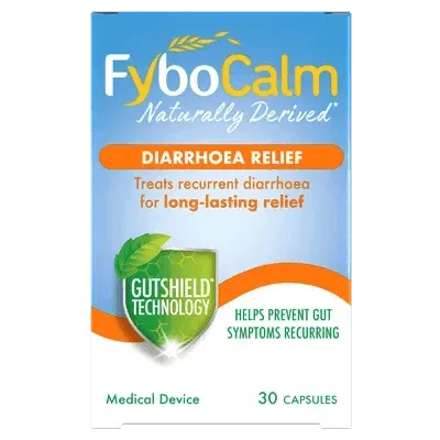 FyboCalm Diarrhoea Relief - 30 Capsules