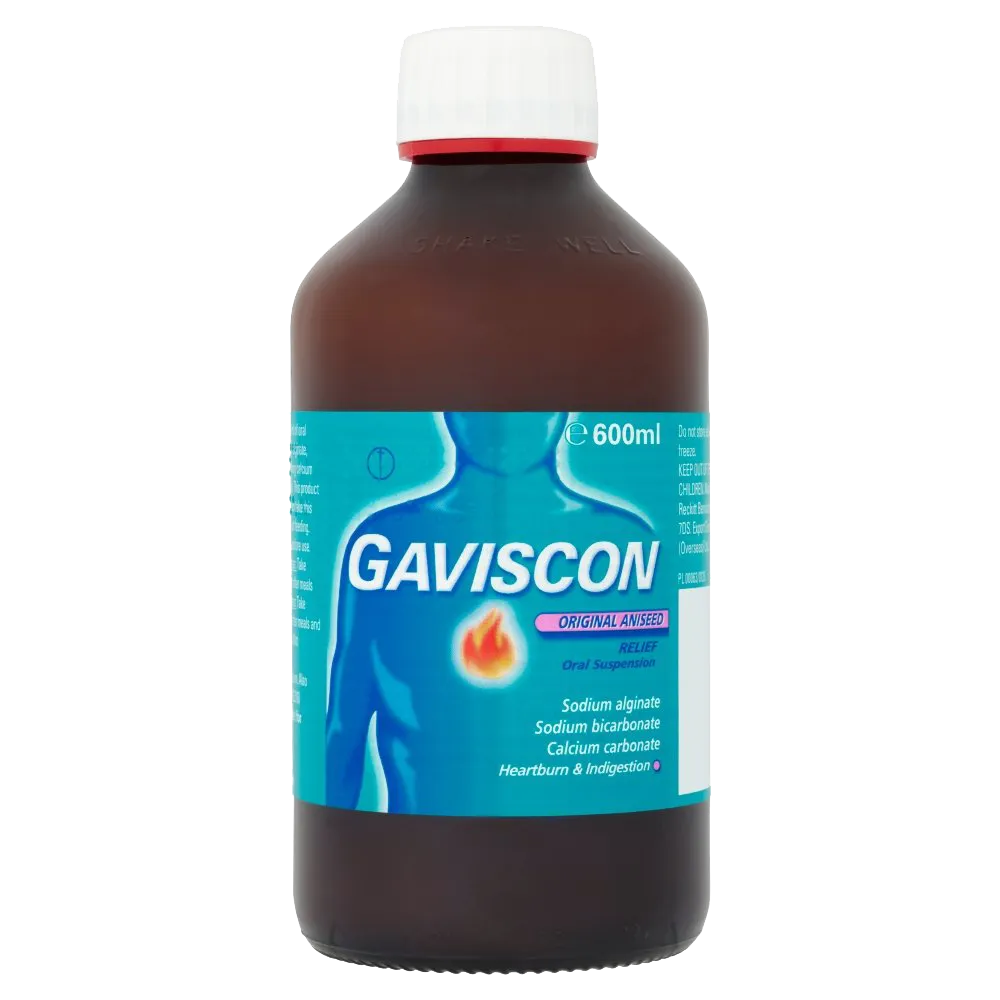 Gaviscon Original Aniseed Relief - 600ml