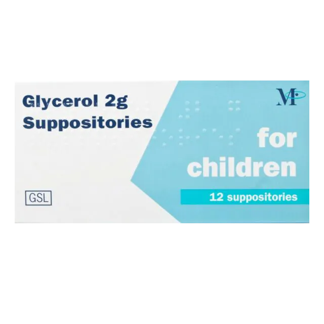 Glycerol Suppositories Child - 2g - 12 Suppositories