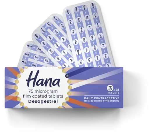 Hana Mini-Pill 75mcg - 84 Tablets