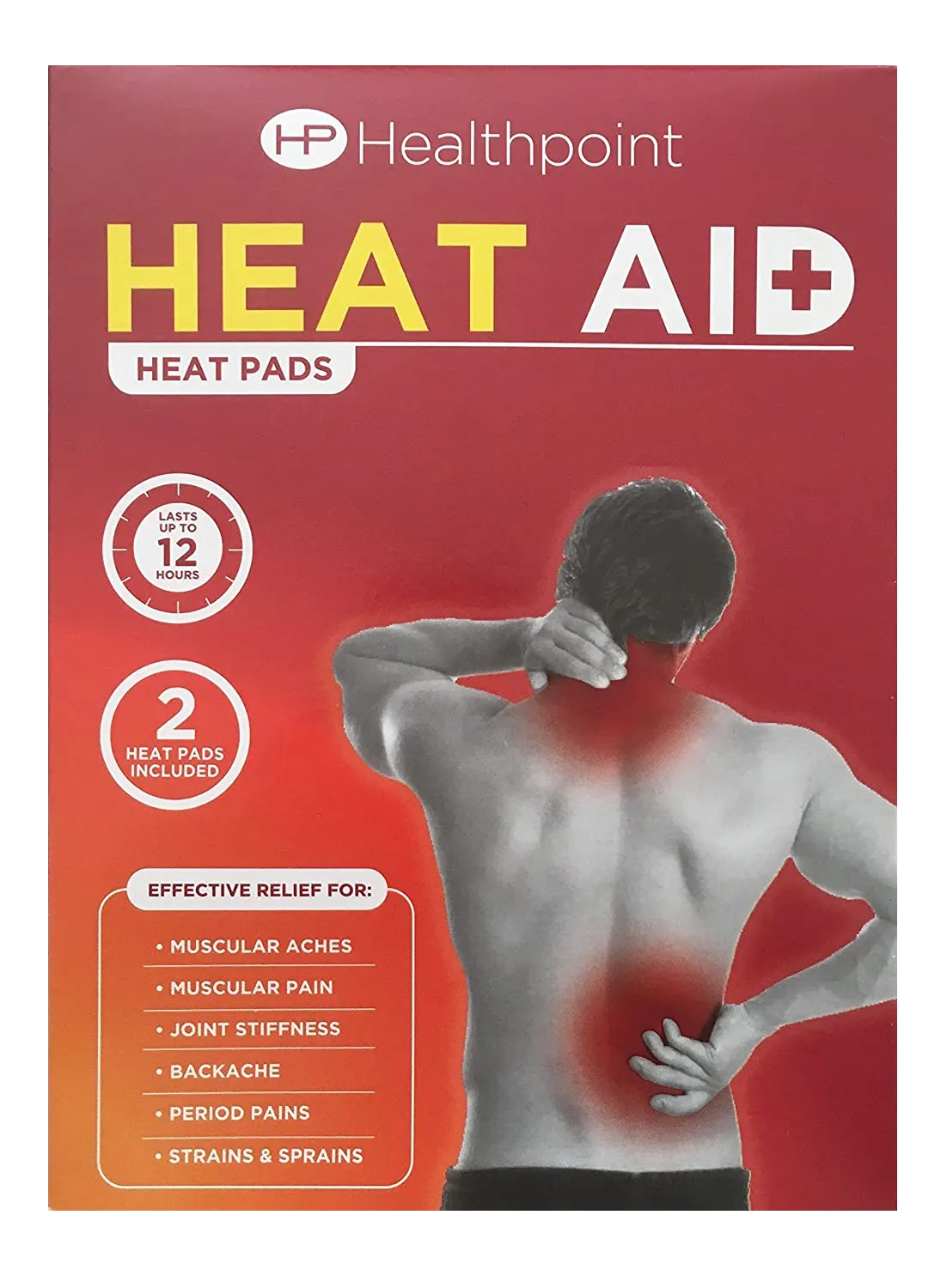 Healthpoint Heat Aid Pads Pack of 2 x 20 packs
