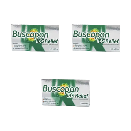 Buscopan Ibs Relief Tablets Pack Size 20 - Triple Pack
