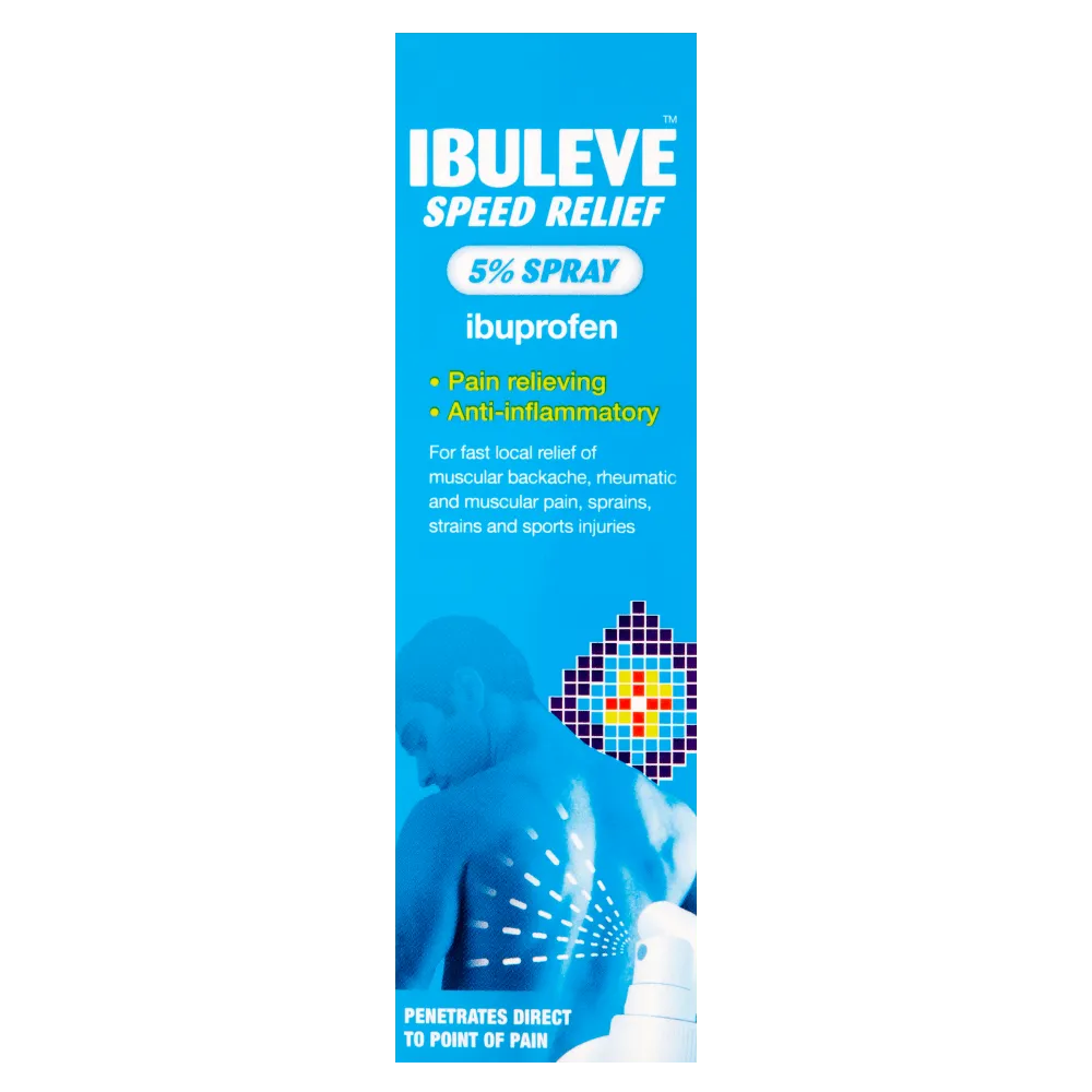Ibuleve Speed Relief Spray 5% - 35ml