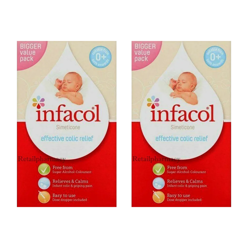 Infacol Colic Relief Drops - 55ml x 2 Pack