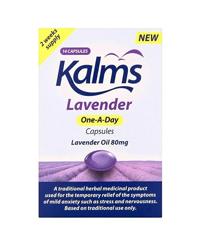 Kalms Lavender One A Day - 14 x 80mg Capsules
