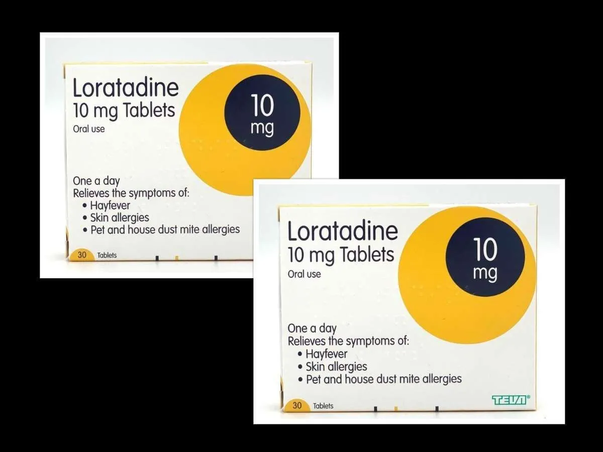 Loratadine 10mg Hay Fever &amp; Allergy Relief - 60 Tablets  (Brand May Vary)