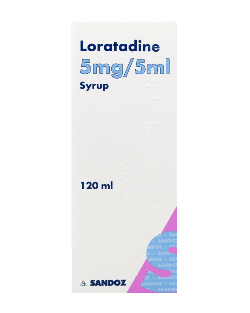 Loratadine 5mg/5ml Syrup - 100ml