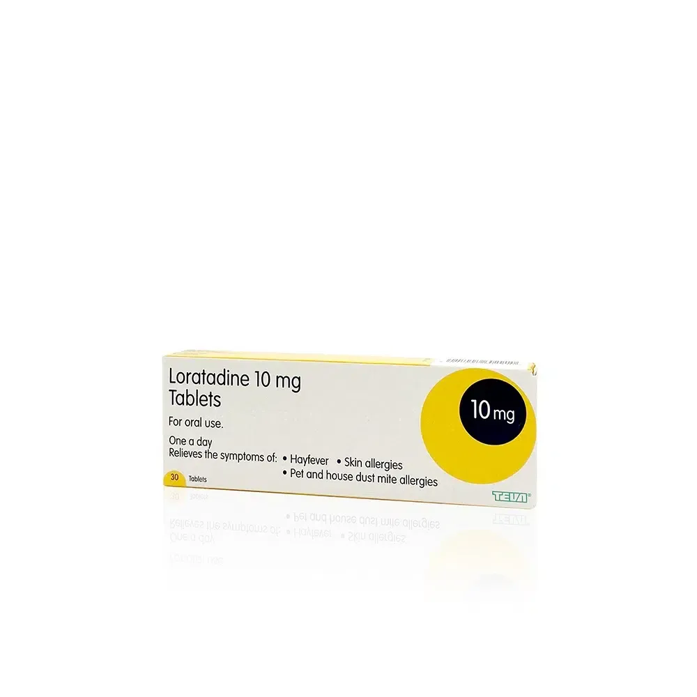 Loratadine Allergy Relief 10mg tablets - 30 Tablets  (Brand May Vary)