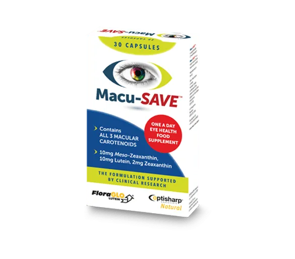 Macu-Save Eye Health Food Supplement - 30 Capsules
