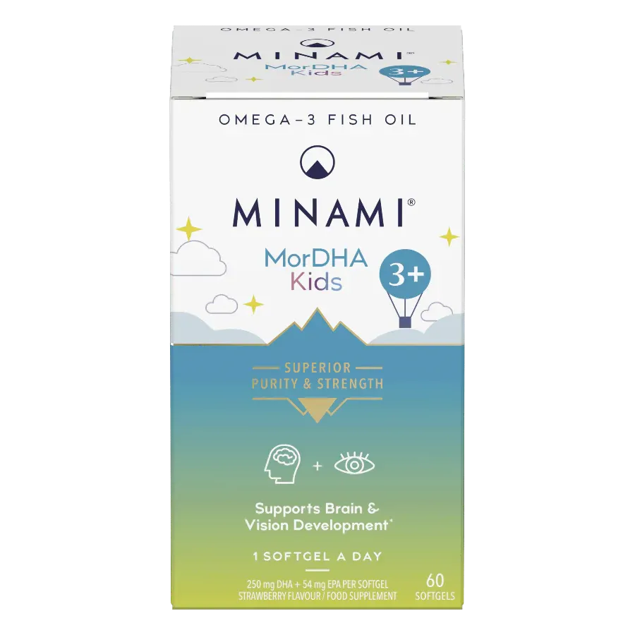 Minami MorDHA Kids for 3years+ - 60 Softgels