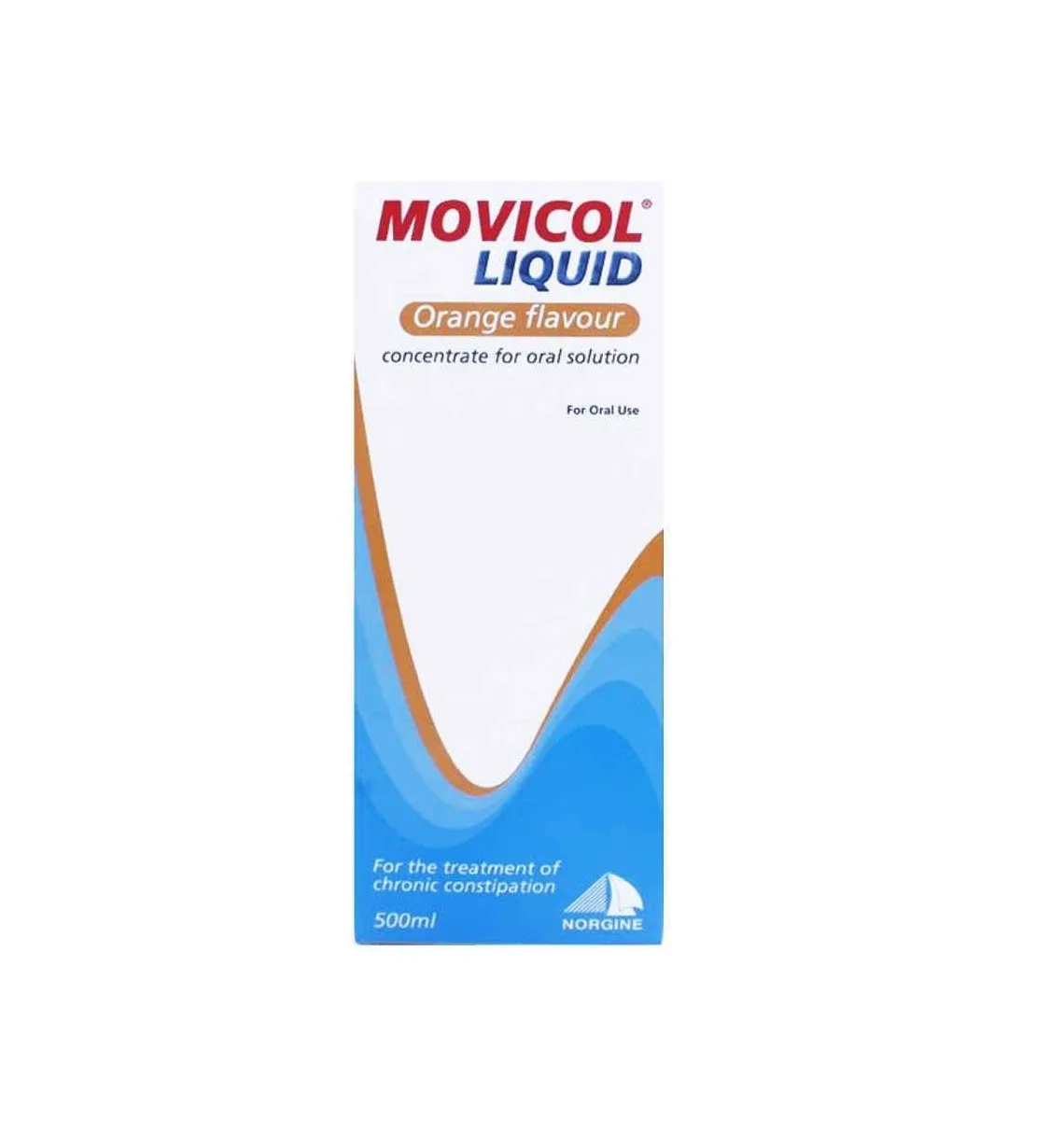 Movicol Liquid Orange Solution For Constipation - 500ml