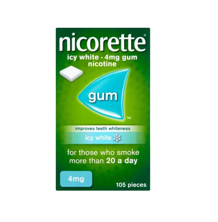 Nicorette Freshmint Gum 4mg - 105 Pieces