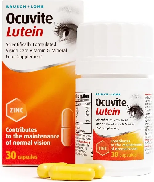 Ocuvite Lutein Vision care Zinc - 30 Capsules