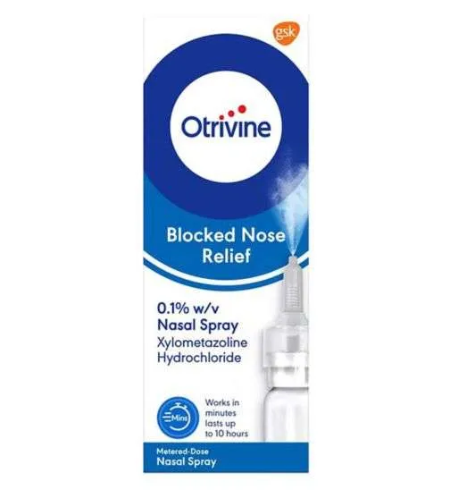 Otrivine Adult Metered Dose Nasal Spray - 10ml