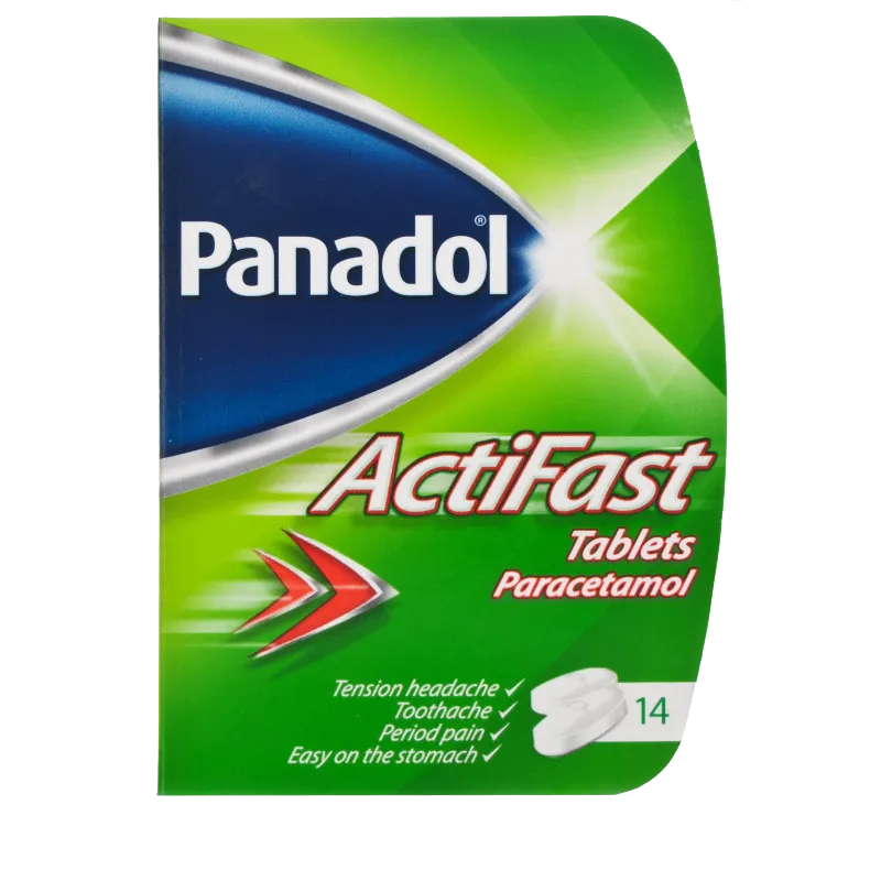 Panadol Actifast Compack - 14 Tablets